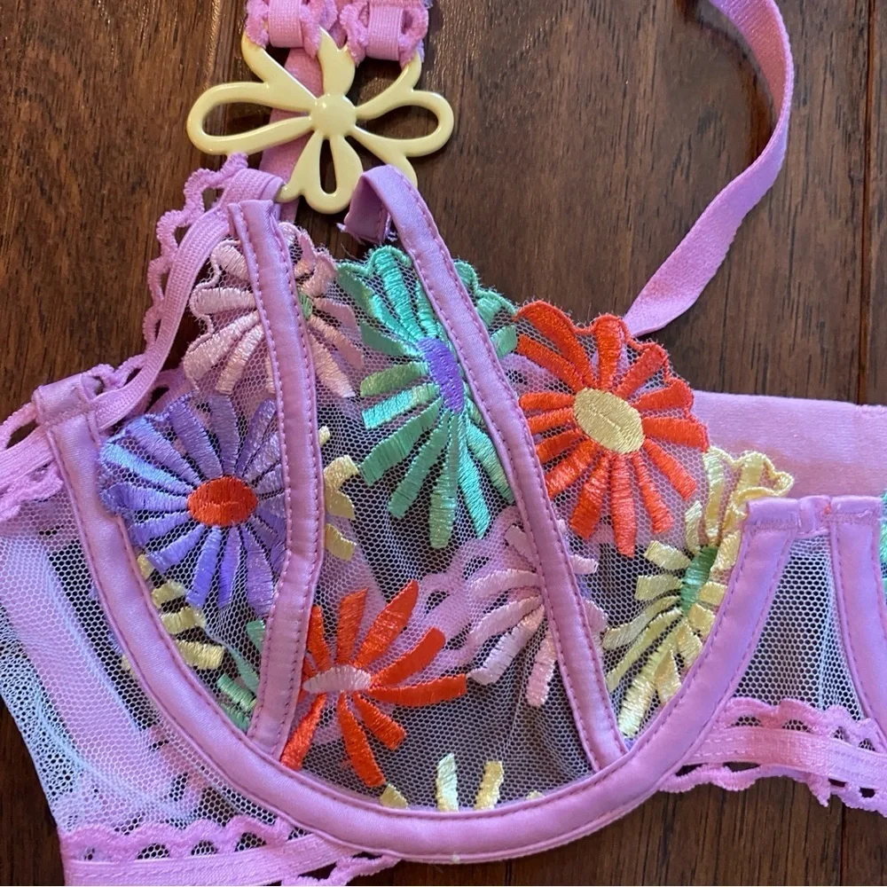 NWT XS For Love & Lemons Gia Underwire Bra - Picture 5 of 9